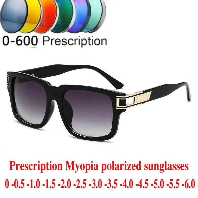 2019 Diopter Finished Myopia Polarized Sunglasses Men Women Nearsighted Glasses Fashion square men's driving goggles UV400 NX
2019 Diopter Finished Myopia Polarized Sunglasses Men Women Nearsighted Glasses Fashion square men's driving goggles UV400 NX