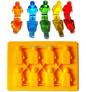 300pcs per lot Robot Ice Mold Silicone Ice Cube Tray Free Shipping by DHL/ Fedex 
300pcs per lot Robot Ice Mold Silicone Ice Cube Tray Free Shipping by DHL/ Fedex