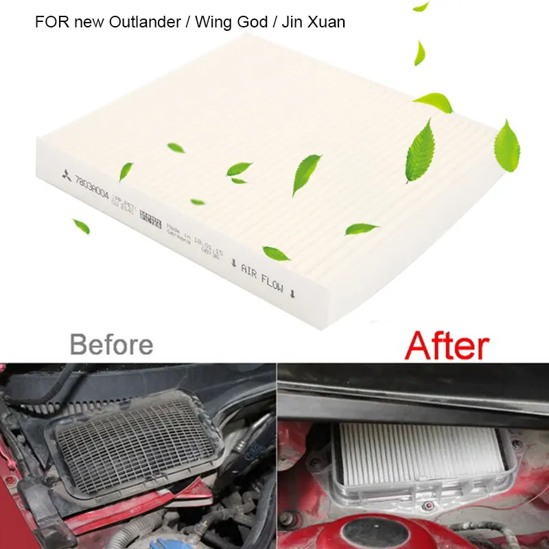 Car Air Filter Auto Air Filter High Quality Air Filter Replacement Air Conditioner 7803A004 7803A005 for NISSAN Outlander
Car Air Filter Auto Air Filter High Quality Air Filter Replacement Air Conditioner 7803A004 7803A005 for NISSAN Outlander