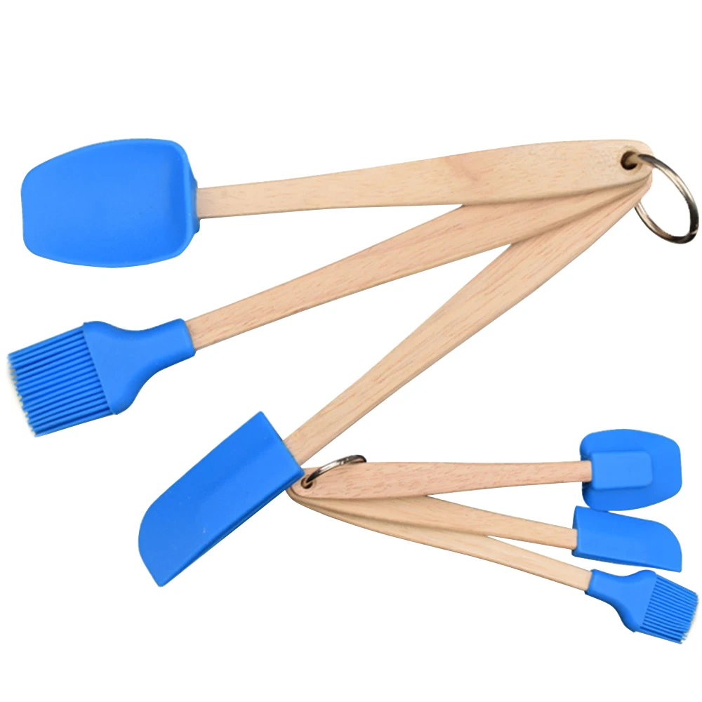 3 pcs Silicone Spatula Spoon Brush Set DIY Cooking Baking Utensil Tool Kit Kitchen Supplies
3 pcs Silicone Spatula Spoon Brush Set DIY Cooking Baking Utensil Tool Kit Kitchen Supplies