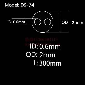 99.5%Al2O3 High Thermal Corundum Tube OD2.0*ID0.6mm/Round Double-Bore Alumina Tube/Insulating Ceramics For Thermocouple Sensors 
99.5%Al2O3 High Thermal Corundum Tube OD2.0*ID0.6mm/Round Double-Bore Alumina Tube/Insulating Ceramics For Thermocouple Sensors