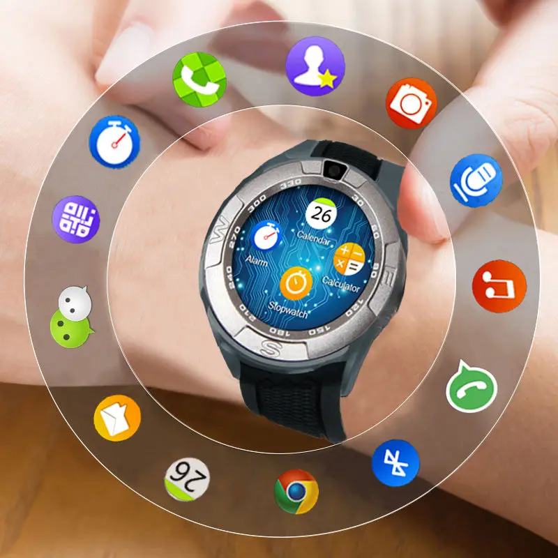 Bluetooth Smart Watch ZONKO ZK01 Android Phone with Touch Screen Camera Passometer Message Reminder Support SIM Card
Bluetooth Smart Watch ZONKO ZK01 Android Phone with Touch Screen Camera Passometer Message Reminder Support SIM Card