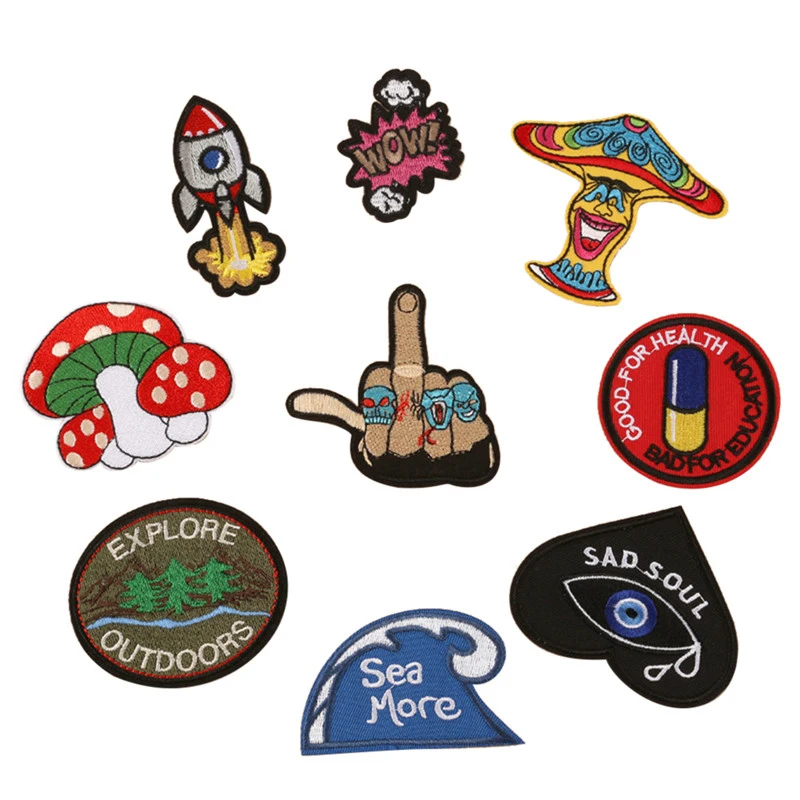 MENGXIANG (9 Differents Packs ) Embroidery Parches Iron on Patches for Clothing DIY Stripes Clothes Stickers Appliques Badges
MENGXIANG (9 Differents Packs ) Embroidery Parches Iron on Patches for Clothing DIY Stripes Clothes Stickers Appliques Badges