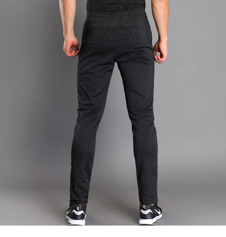 16.Soccer Training Pants Men Football Trousers Jogging Fitness Workout Running Sport Pants with pockets (16)