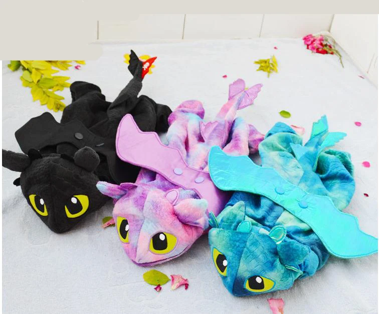 New Fleece Pet Cat&Dog Costumes Fly Dragon Halloween Dog Costume Warm Fleece Dogs Clothes Cute Jumpsuit Four Legs Pet Clothing
New Fleece Pet Cat&Dog Costumes Fly Dragon Halloween Dog Costume Warm Fleece Dogs Clothes Cute Jumpsuit Four Legs Pet Clothing