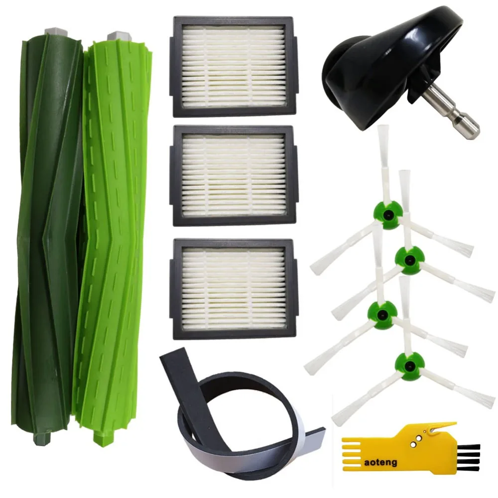 3*Hepa Filter + 4*Side Brush +Roll Brush for iRobot Roomba i7 i7+ / i7 Plus E5 E6 E7 I Series Robot Vacuum Cleaner Replacement
3*Hepa Filter + 4*Side Brush +Roll Brush for iRobot Roomba i7 i7+ / i7 Plus E5 E6 E7 I Series Robot Vacuum Cleaner Replacement