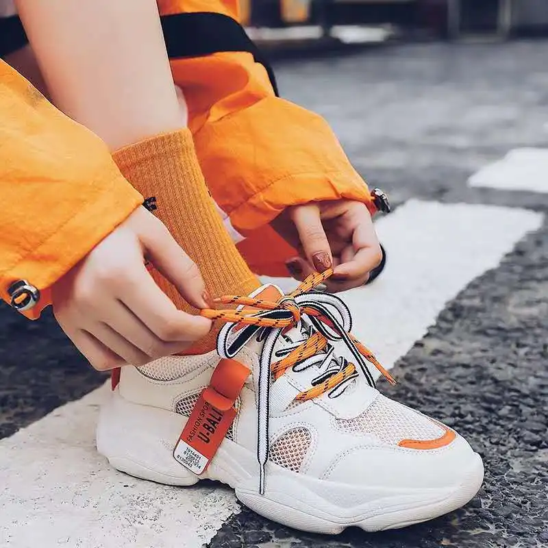 Women Shoes Tenis Feminino New Fashion Casual Shoes Comfortable Breathable Flats White Chunky Platform Sneakers Zapatos De Mujer
Women Shoes Tenis Feminino New Fashion Casual Shoes Comfortable Breathable Flats White Chunky Platform Sneakers Zapatos De Mujer