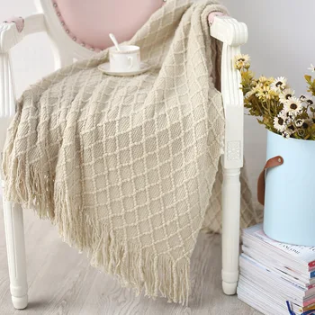 Summer Knitted Blanket For Sofa Bed Airplane Travel Soft Throw Blanket For Beds Sofa Cover Home Decoration Blankets koc
Summer Knitted Blanket For Sofa Bed Airplane Travel Soft Throw Blanket For Beds Sofa Cover Home Decoration Blankets koc