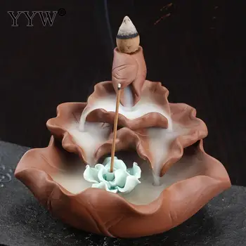 Lotus Incense Stick Burner Backflow Waterfall Incense Stick Cones Holder Censer Aroma Smoke Burner Aromatherapy Home Decor Gift
Lotus Incense Stick Burner Backflow Waterfall Incense Stick Cones Holder Censer Aroma Smoke Burner Aromatherapy Home Decor Gift