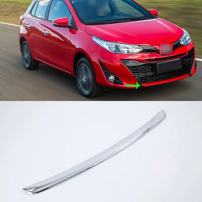 Car Accessories Exterior ABS Chrome Front Bumper Skid Molding Cover Trim For Toyota Vios/Yaris Hatchback 2019 Car-styling
Car Accessories Exterior ABS Chrome Front Bumper Skid Molding Cover Trim For Toyota Vios/Yaris Hatchback 2019 Car-styling