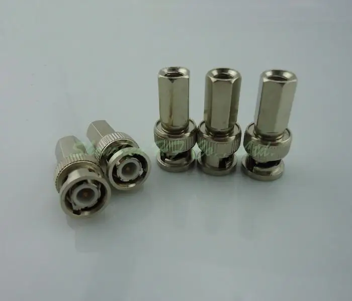 Gakaki 100pcs wholesale BNC Connector Male plug adapter for Twist-on Coaxial RG59 Cable for LED CCTV IP Camera Surveillance
Gakaki 100pcs wholesale BNC Connector Male plug adapter for Twist-on Coaxial RG59 Cable for LED CCTV IP Camera Surveillance