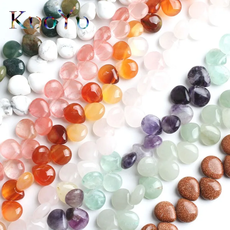 Natural Water Drop Shape Quartz Jades Agates Stone Beads For Jewelry Making DIY Bracelet Accessories 10*12mm 32pcs
Natural Water Drop Shape Quartz Jades Agates Stone Beads For Jewelry Making DIY Bracelet Accessories 10*12mm 32pcs