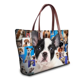 Fashion Designer Women Shoulder Handbag Cute French Bulldog Rottweiler Print Crossbody Bag for Girls High Quality Ladies Tote
Fashion Designer Women Shoulder Handbag Cute French Bulldog Rottweiler Print Crossbody Bag for Girls High Quality Ladies Tote