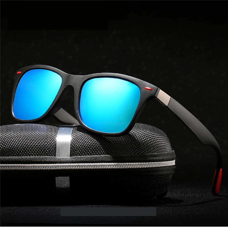 Fashion Men Polarized Sunglasses Women Driving Mirrors Coating Square Sun Glasses Points Rivet Sun Glasses Man
Fashion Men Polarized Sunglasses Women Driving Mirrors Coating Square Sun Glasses Points Rivet Sun Glasses Man