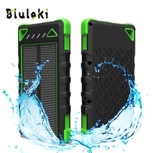 15000mAH External Solar Powerbank Charger Battery Pack Box For Mobile Phone Iphone Xiaomi Samsung All Device Dual Usb Power Bank