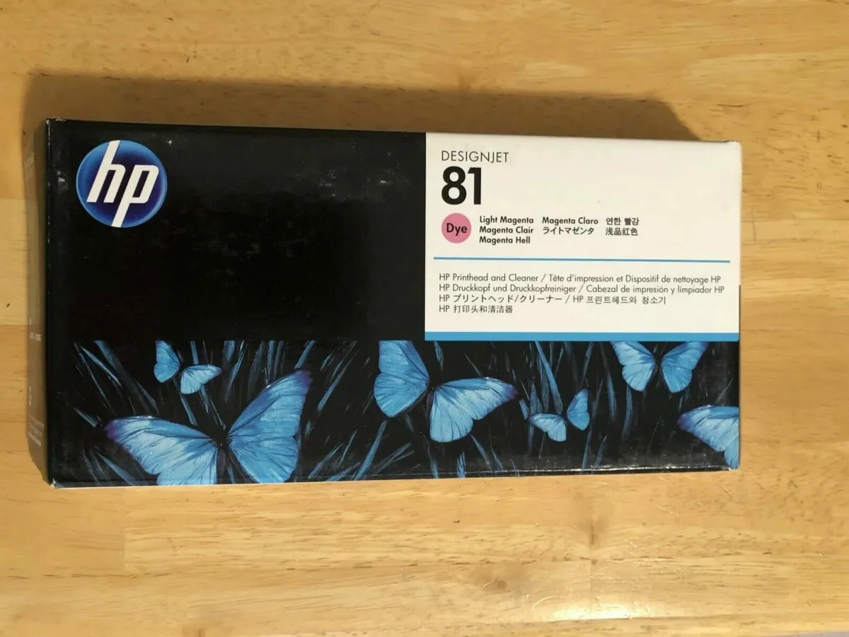 Original and Expired C4955A Dye Printhead for HP 81 Designjet 5000 Series, Light Magenta
Original and Expired C4955A Dye Printhead for HP 81 Designjet 5000 Series, Light Magenta