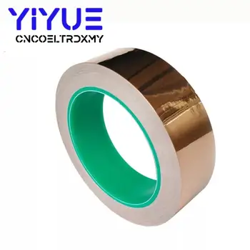20M Double Sided Conduct Copper Foil Tape Mask Electromagnetic Shielding double side conductive copper foil tape 5/6/8/10mm
20M Double Sided Conduct Copper Foil Tape Mask Electromagnetic Shielding double side conductive copper foil tape 5/6/8/10mm