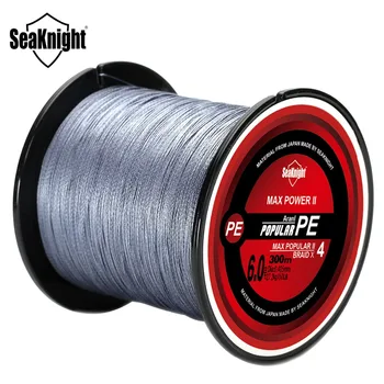 SeaKnight TriPoseidon 500M PE Fishing Line 4 Strands 8 10 20 30 40 60 80LB Braided Fishing Line
SeaKnight TriPoseidon 500M PE Fishing Line 4 Strands 8 10 20 30 40 60 80LB Braided Fishing Line