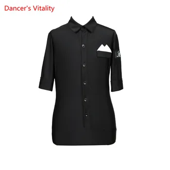 boy Latin Dance Shirt Top Standard Ballroom Costumes Pure white Professional Dancewear 2017 New Arrival Basic Clothes
boy Latin Dance Shirt Top Standard Ballroom Costumes Pure white Professional Dancewear 2017 New Arrival Basic Clothes