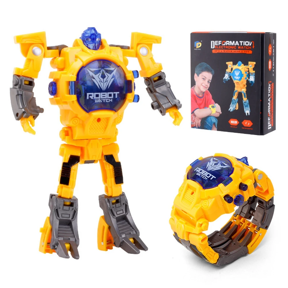 Kids Transformeration Rescue Bots Toys 2 in 1 Digital Robot Watch Action Toy Figures Creative Toy
Kids Transformeration Rescue Bots Toys 2 in 1 Digital Robot Watch Action Toy Figures Creative Toy