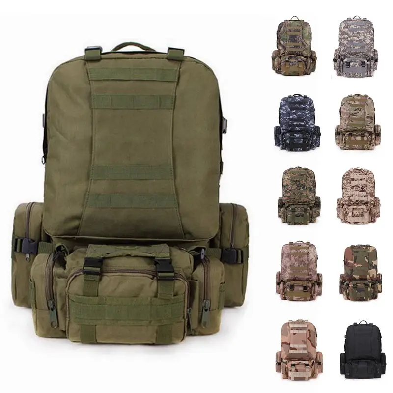 Outdoor Backpack Molle Military Backpack Tactical Backpack Rucksack Sports Bag Camping Hiking Backpack For Travel 12 Colors
Outdoor Backpack Molle Military Backpack Tactical Backpack Rucksack Sports Bag Camping Hiking Backpack For Travel 12 Colors