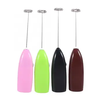 New 4 Colors Fashionable Hot Drinks Milk Coffee Frother Eggbeater Foamer Electric Mixer Stirrer
New 4 Colors Fashionable Hot Drinks Milk Coffee Frother Eggbeater Foamer Electric Mixer Stirrer