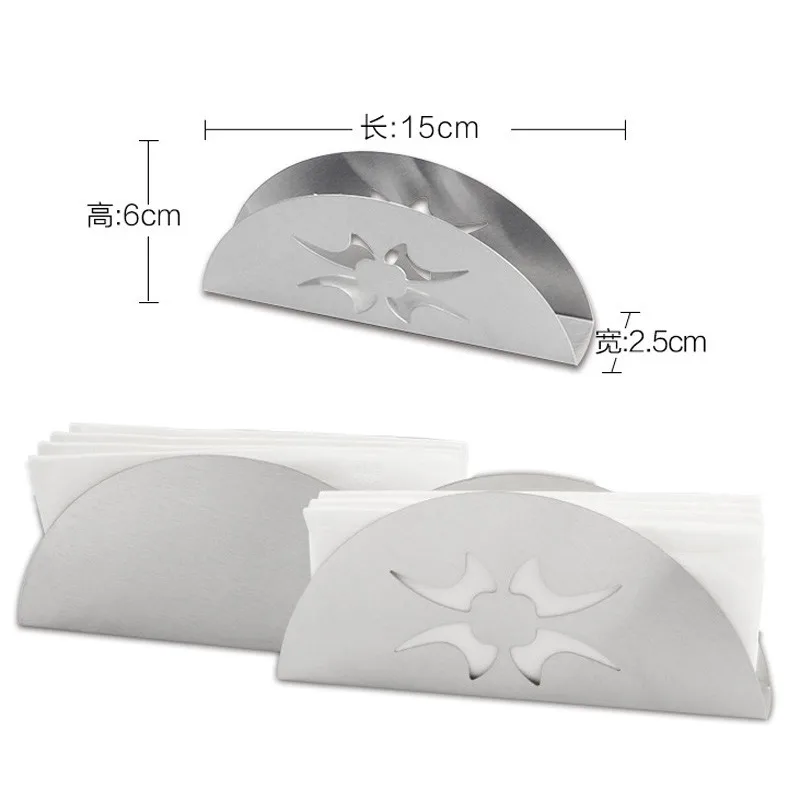 100pcs/lot wholesale Stainless Steel Freestanding Countertops Kitchen Napkin Holder Paper Towel Holder Holds Stand Kitchen Tool
100pcs/lot wholesale Stainless Steel Freestanding Countertops Kitchen Napkin Holder Paper Towel Holder Holds Stand Kitchen Tool