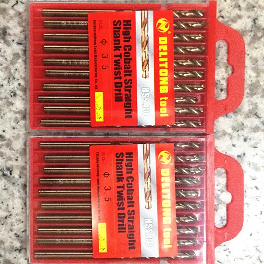 3MM 4 5 6 7 8 9 10 Containing cobalt drill bit HSS -CO M35 conquer stainless steel | Инструменты