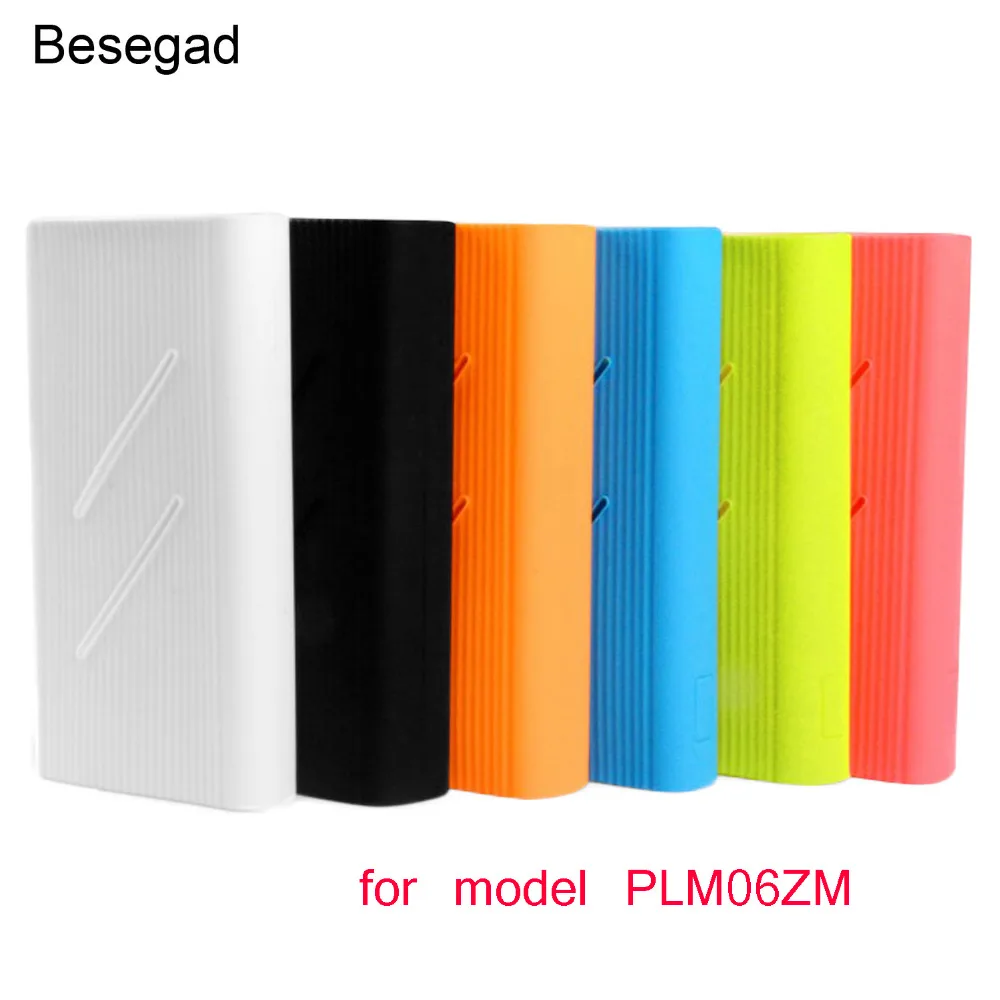 Besegad Soft Rubber Silicone Gel Protection Case Cover Skin Sleeve Protector for Xiaomi Xiao Mi Power Bank 2C 20000mAh PLM06ZM
Besegad Soft Rubber Silicone Gel Protection Case Cover Skin Sleeve Protector for Xiaomi Xiao Mi Power Bank 2C 20000mAh PLM06ZM