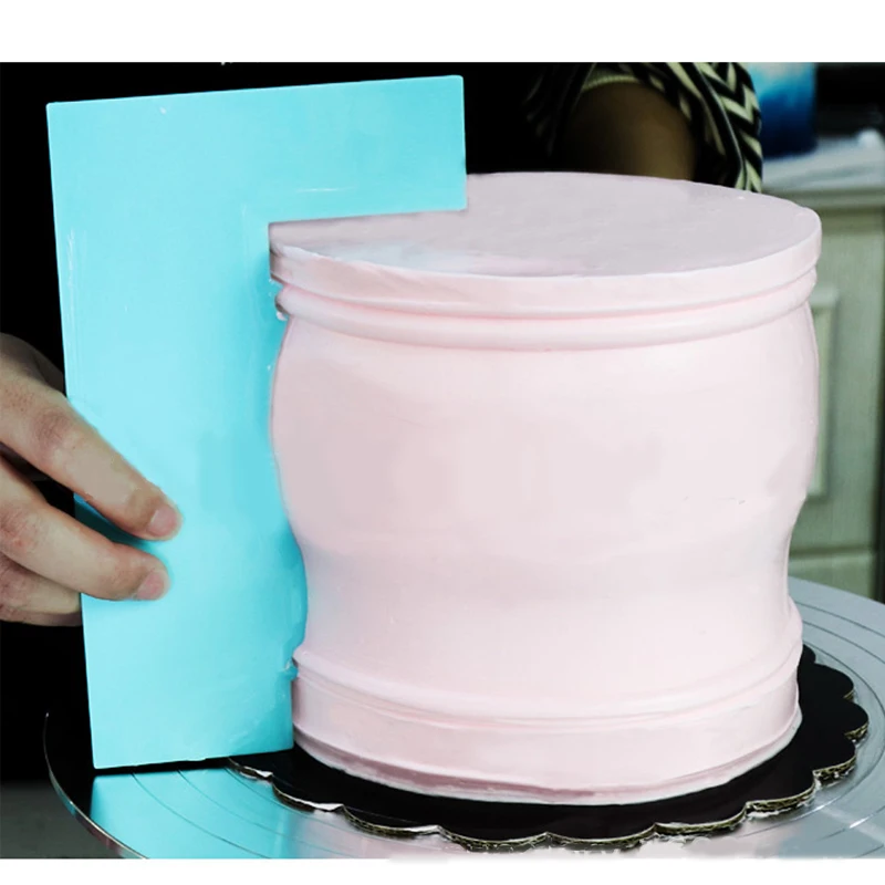 Cake Scraper Smoother Fondant Spatulas Cake Edge Smoother Cream Decorating DIY Bakeware Tableware Kitchen Cake Tool
Cake Scraper Smoother Fondant Spatulas Cake Edge Smoother Cream Decorating DIY Bakeware Tableware Kitchen Cake Tool
