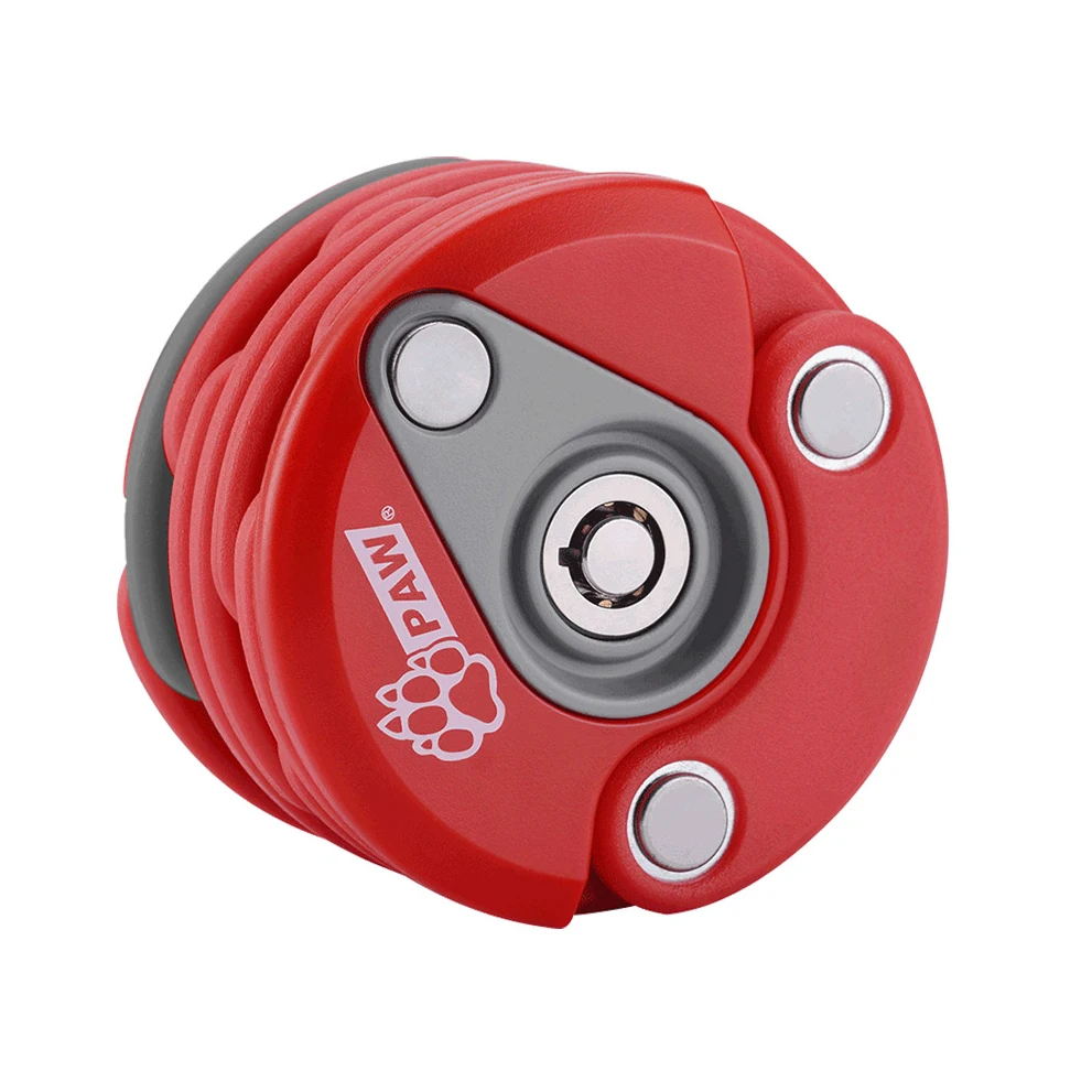 PAW Foldable Bike Lock Strong Security Anti-theft Bicycle Lock Multi functional Alloy Mount Bracket Mountain Road Cycle Locks
PAW Foldable Bike Lock Strong Security Anti-theft Bicycle Lock Multi functional Alloy Mount Bracket Mountain Road Cycle Locks