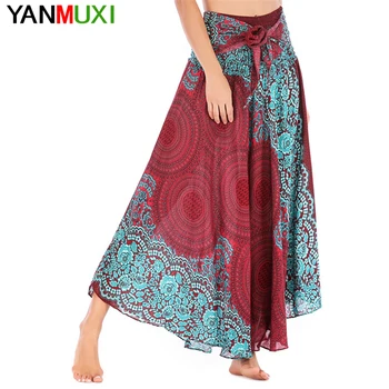 YANMUXI 2019 Summer New National Style Printed Lace-up Skirt High Quality Summer Beach High Waist Woman Skirt Dropship
YANMUXI 2019 Summer New National Style Printed Lace-up Skirt High Quality Summer Beach High Waist Woman Skirt Dropship
