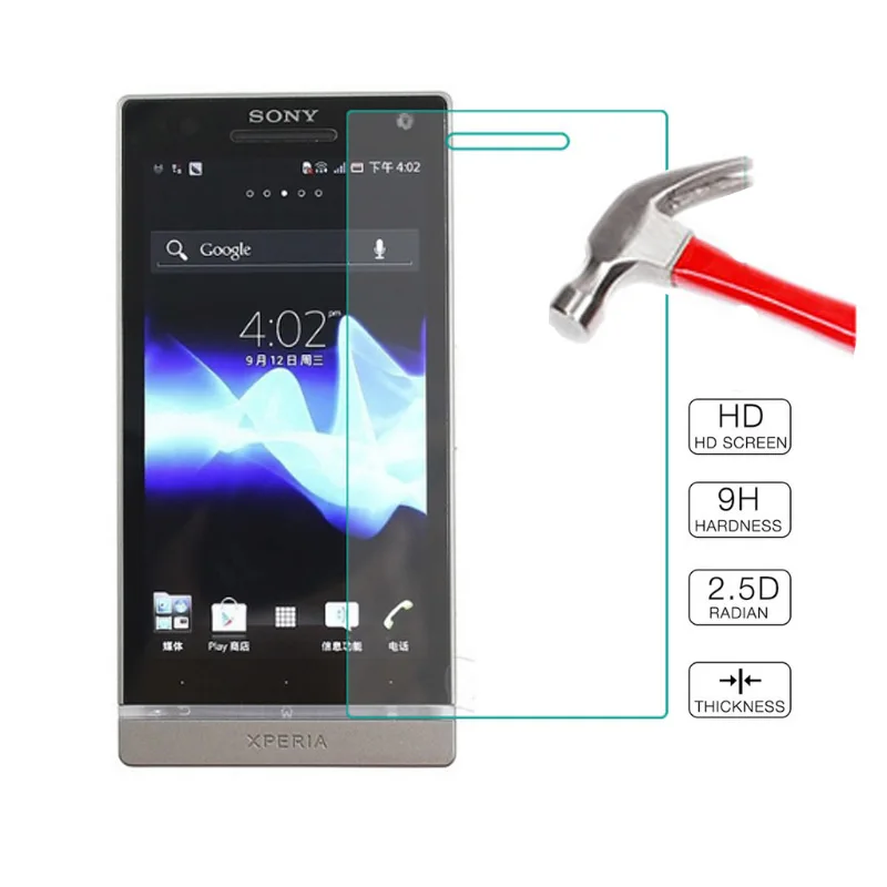 2Pcs Tempered Glass For Sony Xperia S 2012 Screen Protector Glass For Sony Xperia SL Lt26 Lt26i 2012 Protective Film
2Pcs Tempered Glass For Sony Xperia S 2012 Screen Protector Glass For Sony Xperia SL Lt26 Lt26i 2012 Protective Film