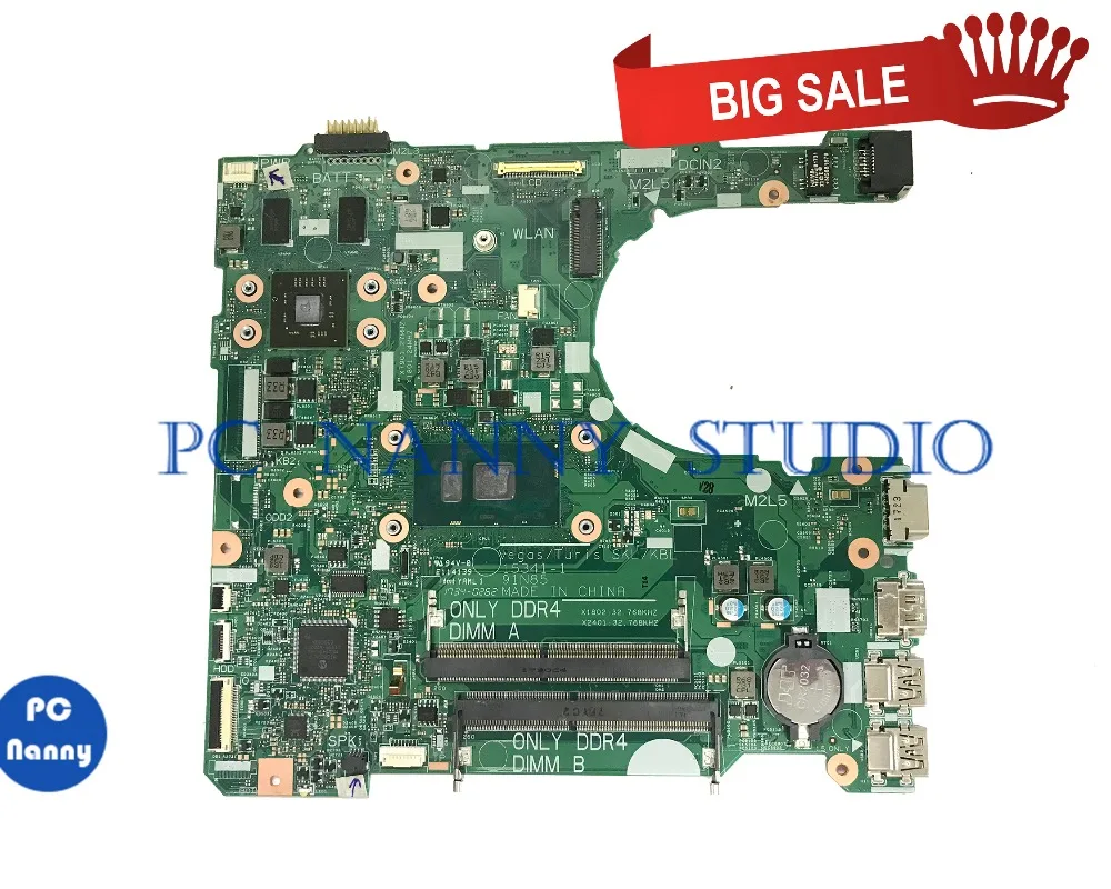 PCNANNY 0TR3JC TR3JC for Dell INSPIRON 3568 Laptop motherboard I7-7500U PC Notebook Mainboard 15341-1 91n85 R5 M330 tested
PCNANNY 0TR3JC TR3JC for Dell INSPIRON 3568 Laptop motherboard I7-7500U PC Notebook Mainboard 15341-1 91n85 R5 M330 tested