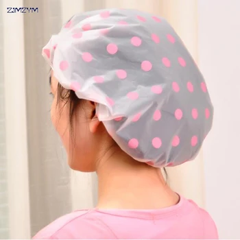 1pc Fashion Cute Cartoon spot Design Waterproof Elastic Spa Shower Cap Hat Bath Hair Cover Protector Hats Bathroom Product
1pc Fashion Cute Cartoon spot Design Waterproof Elastic Spa Shower Cap Hat Bath Hair Cover Protector Hats Bathroom Product