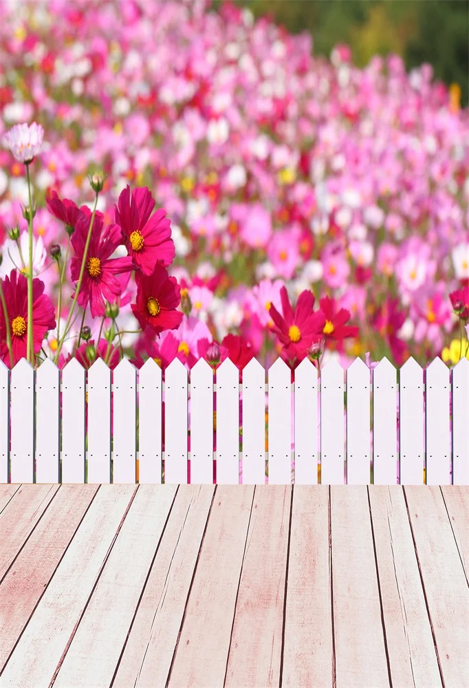 Laeacco Blooming Flowers Wooden Floor Fence Baby Photography Backgrounds Customized Photographic Backdrops For Photo Studio
Laeacco Blooming Flowers Wooden Floor Fence Baby Photography Backgrounds Customized Photographic Backdrops For Photo Studio