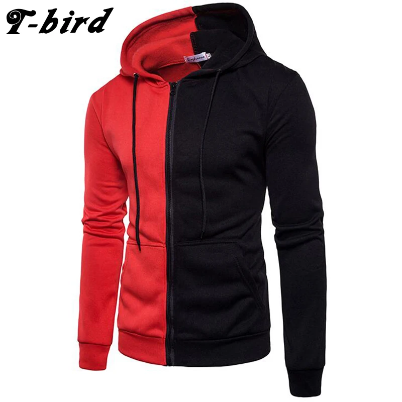 T-Bird Brand Men Hoodies 2018 Male Long Sleeve Hoodie Two-Color Stitching Sweatshirt Men Warm Personality Hoodies Slim Tracksuit
T-Bird Brand Men Hoodies 2018 Male Long Sleeve Hoodie Two-Color Stitching Sweatshirt Men Warm Personality Hoodies Slim Tracksuit