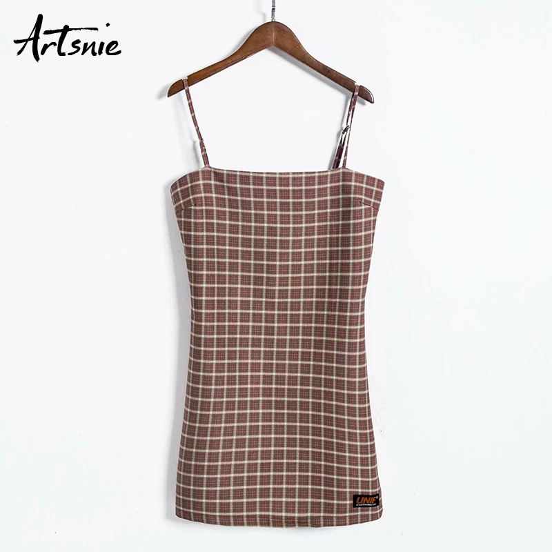 Artsnie summer 2019 sexy strap women dress streetwear plaid sexy backless sleeveless unif high waist girls mini dresses vestidos
Artsnie summer 2019 sexy strap women dress streetwear plaid sexy backless sleeveless unif high waist girls mini dresses vestidos
