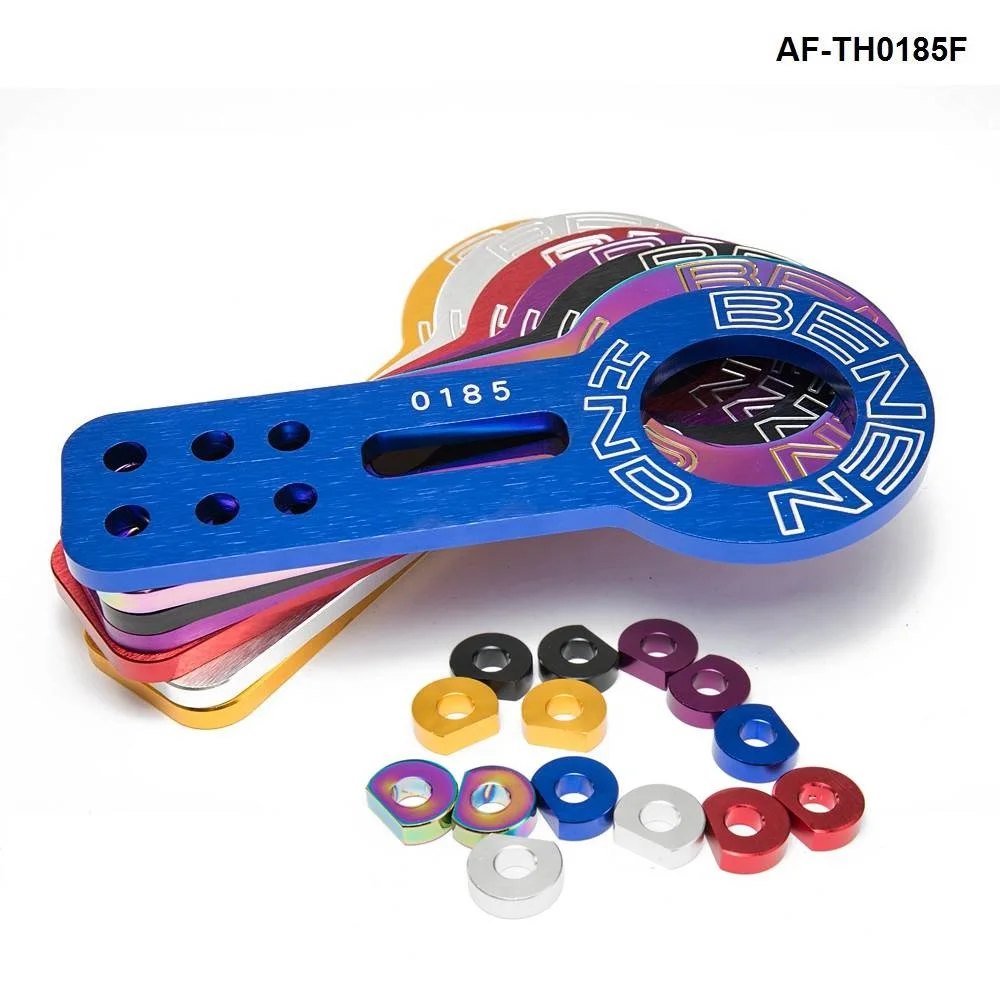 Anodized Universal Front Tow Hook Billet Aluminum Towing Kit For Jdm Racing AF-TH0185F
Anodized Universal Front Tow Hook Billet Aluminum Towing Kit For Jdm Racing AF-TH0185F