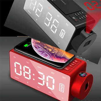 NEW Wireless Bluetooth Desktop Alarm Clock Smart Speaker TF Card Audio With Mirror
NEW Wireless Bluetooth Desktop Alarm Clock Smart Speaker TF Card Audio With Mirror