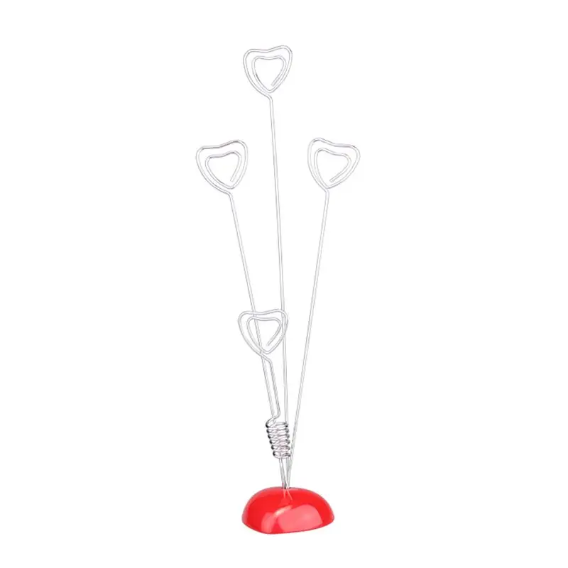 4 Standing Heart Wire Desk Notes Folder Clip Wedding Favors Place Card Holder Table Photo Memo Number Name Message Clamp
4 Standing Heart Wire Desk Notes Folder Clip Wedding Favors Place Card Holder Table Photo Memo Number Name Message Clamp