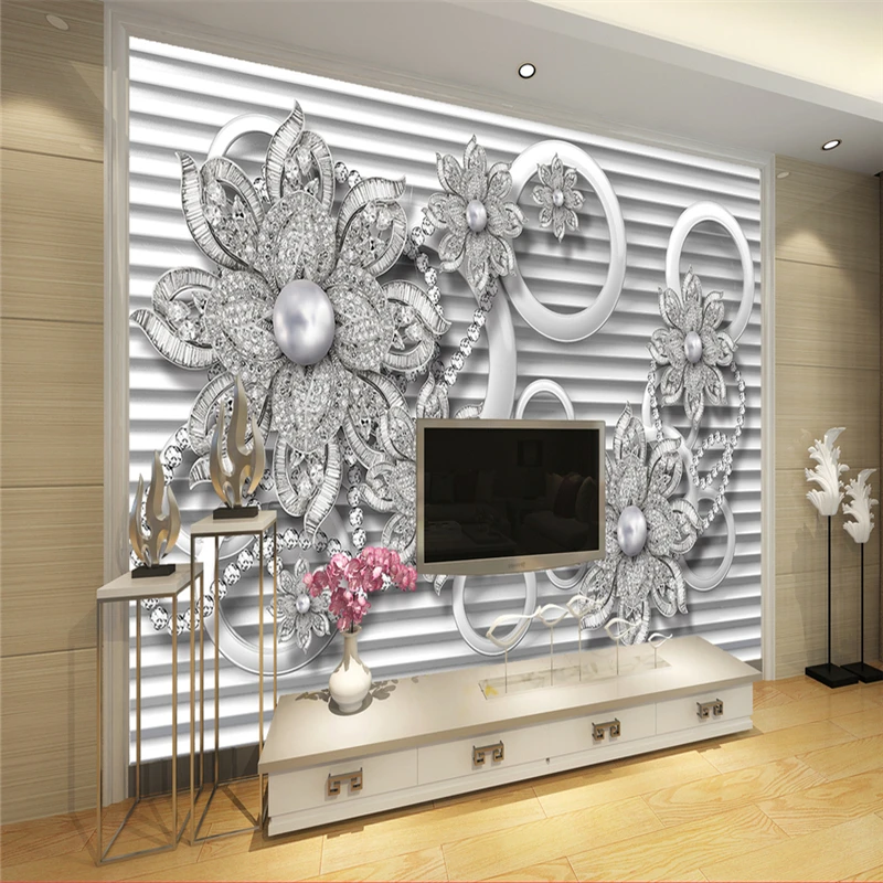 beibehang Custom large fresco noble gorgeous purple European flowers 3d stereo TV backdrop nonwovens wallpaper papel de parede
beibehang Custom large fresco noble gorgeous purple European flowers 3d stereo TV backdrop nonwovens wallpaper papel de parede