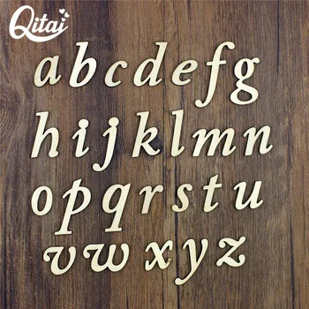 QITAI 78 Pcs/Lot Wood Crafts A-Z Letters DIY Scrapbooking gifts Plywood Vintage Ornament Home Decor Handmade for children WF298
QITAI 78 Pcs/Lot Wood Crafts A-Z Letters DIY Scrapbooking gifts Plywood Vintage Ornament Home Decor Handmade for children WF298