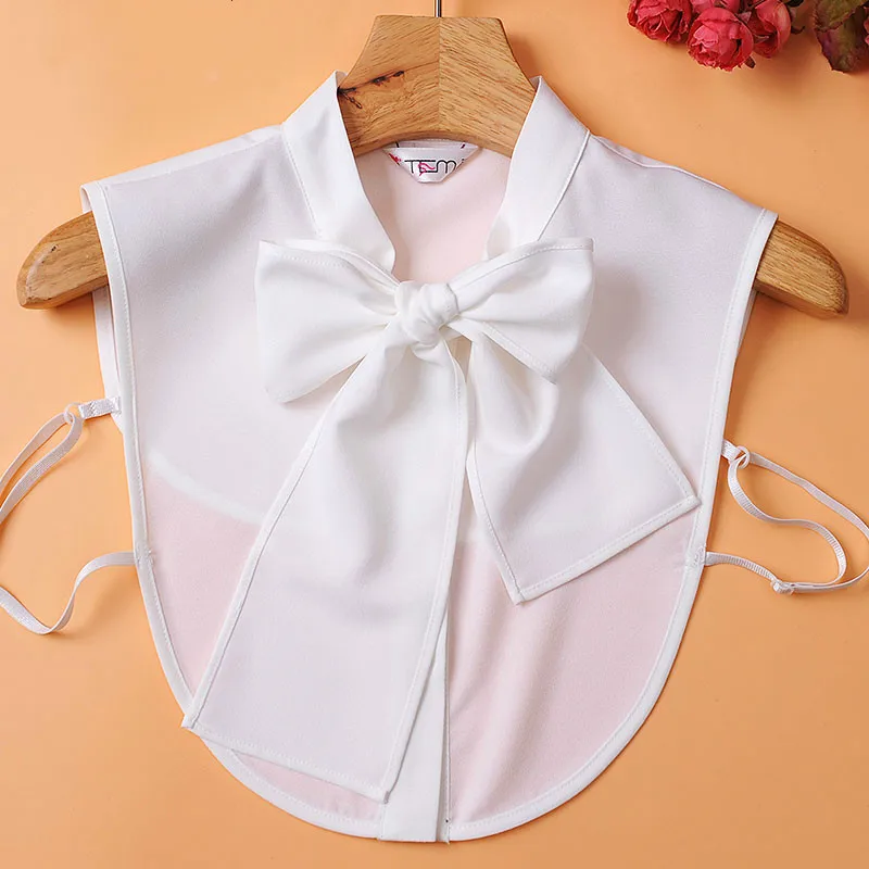 2017 Spring New Korean Chiffon Fake Collar Women Shirt False Collar Bowknot Ribbon Decorated Detachable Collar
2017 Spring New Korean Chiffon Fake Collar Women Shirt False Collar Bowknot Ribbon Decorated Detachable Collar