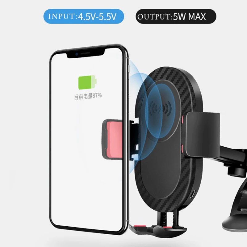 Qi Wireless Charger For iPhone X 8 8Plus Car Holder Quick Phone Car Charger Fast Wireless Charging Pad For Samsung S8 Plus S7
Qi Wireless Charger For iPhone X 8 8Plus Car Holder Quick Phone Car Charger Fast Wireless Charging Pad For Samsung S8 Plus S7