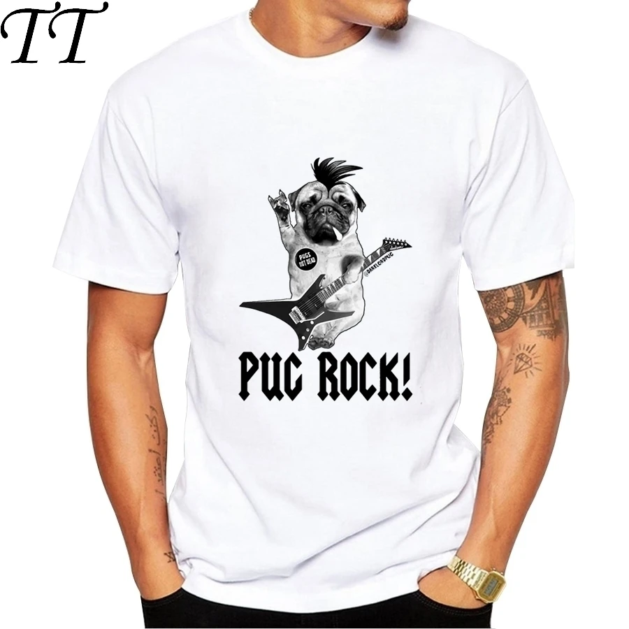 2019 Brand Customized New Retro Men's Pug Play Guitar Print T shirt Boy Summer Funny Hipster Graphics Tees gt146
2019 Brand Customized New Retro Men's Pug Play Guitar Print T shirt Boy Summer Funny Hipster Graphics Tees gt146
