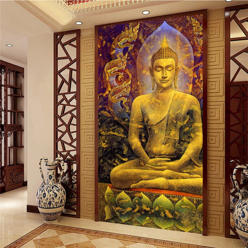 beibehang Large custom wallpaper wallpaper Buddha background wallpapers for living room papel de parede infantil
beibehang Large custom wallpaper wallpaper Buddha background wallpapers for living room papel de parede infantil