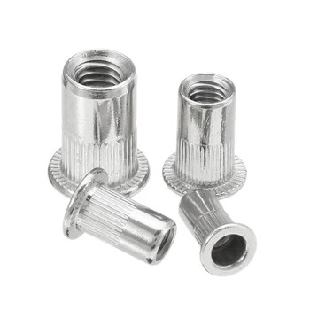 Suleve MXSR1 50Pcs Thread Rivet Nut Insert Nut set 304 Stainless Steel M3 M4 M5 M6
Suleve MXSR1 50Pcs Thread Rivet Nut Insert Nut set 304 Stainless Steel M3 M4 M5 M6