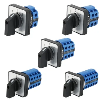 SZW26-20 series Section 1 2 3 4 5 of 3 stalls Rotary Cam Changeover Switch with Screws Useful Tool 660V 20A
SZW26-20 series Section 1 2 3 4 5 of 3 stalls Rotary Cam Changeover Switch with Screws Useful Tool 660V 20A