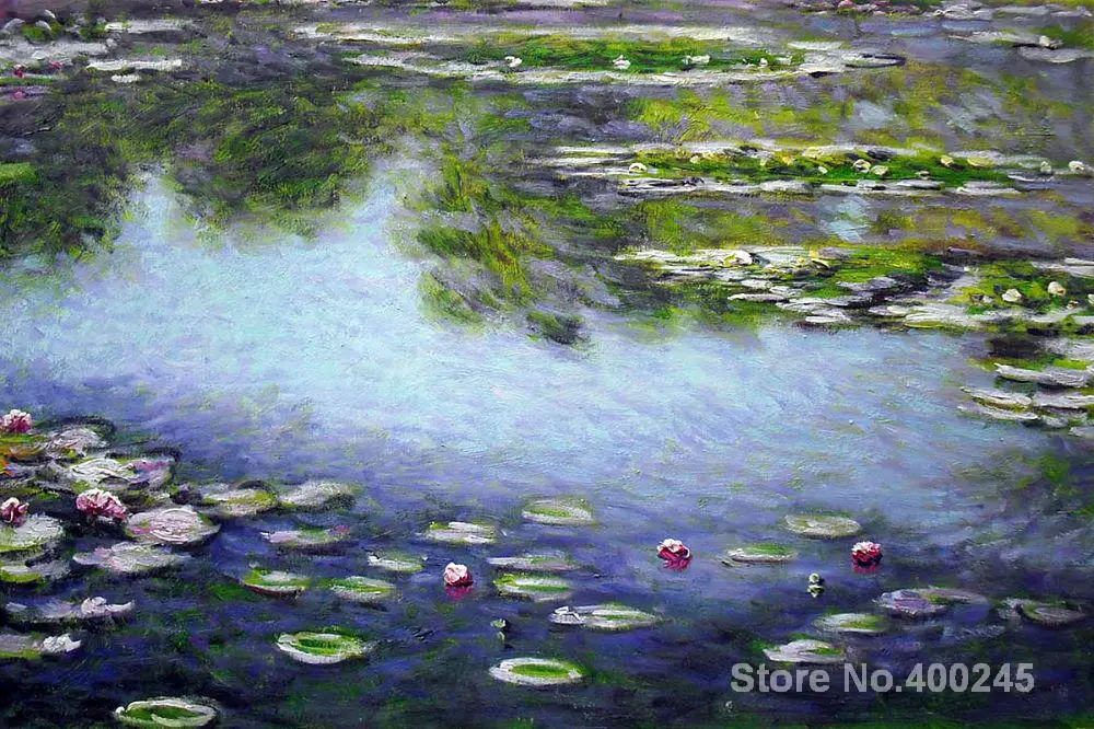 Art oil Painting for Living room Water Lilies II by Claude Monet Hand painted High quality
Art oil Painting for Living room Water Lilies II by Claude Monet Hand painted High quality
